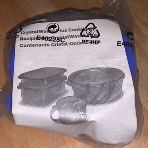 Tupperware Brand New in original packaging Crystal Wave Plus Soup